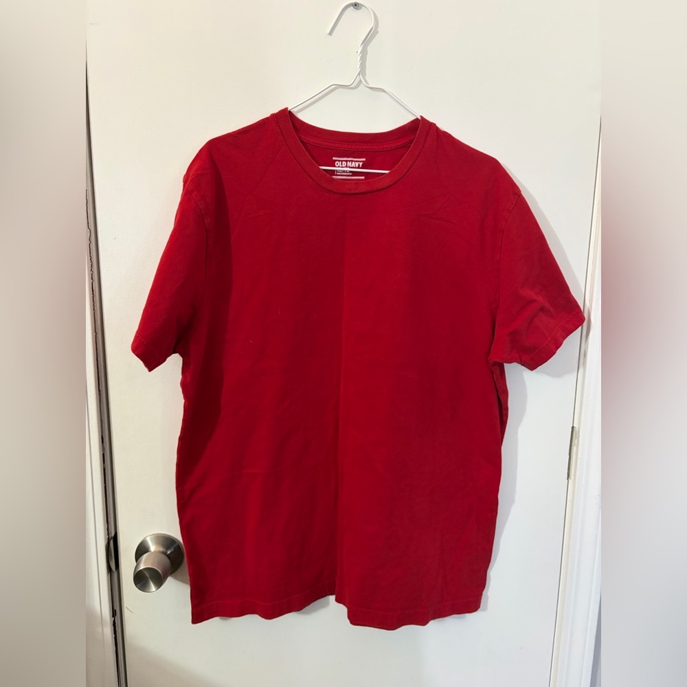 Men’s Old Navy XL Red T-Shirt Tote9